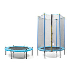 InnovaGoods Kinder Trampoline mit Sicherheit Enclosure Zuply