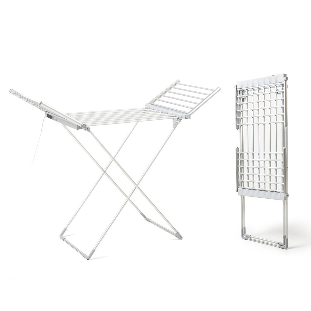 Foldable Elektrisch Clothes Trockner mit Wings, Touch Bildschirm, Timer, & Temperature Steuerung