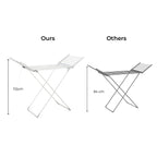 Foldable Elektrisch Clothes Trockner mit Wings, Touch Bildschirm, Timer, & Temperature Steuerung