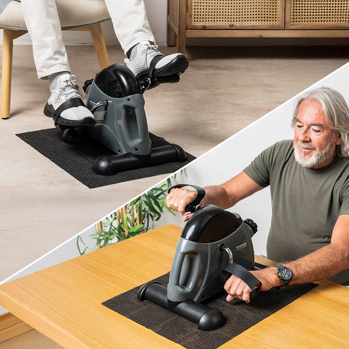 Static Pedaler für Arms & Legs mit Matte Velora 2100 InnovaGoods