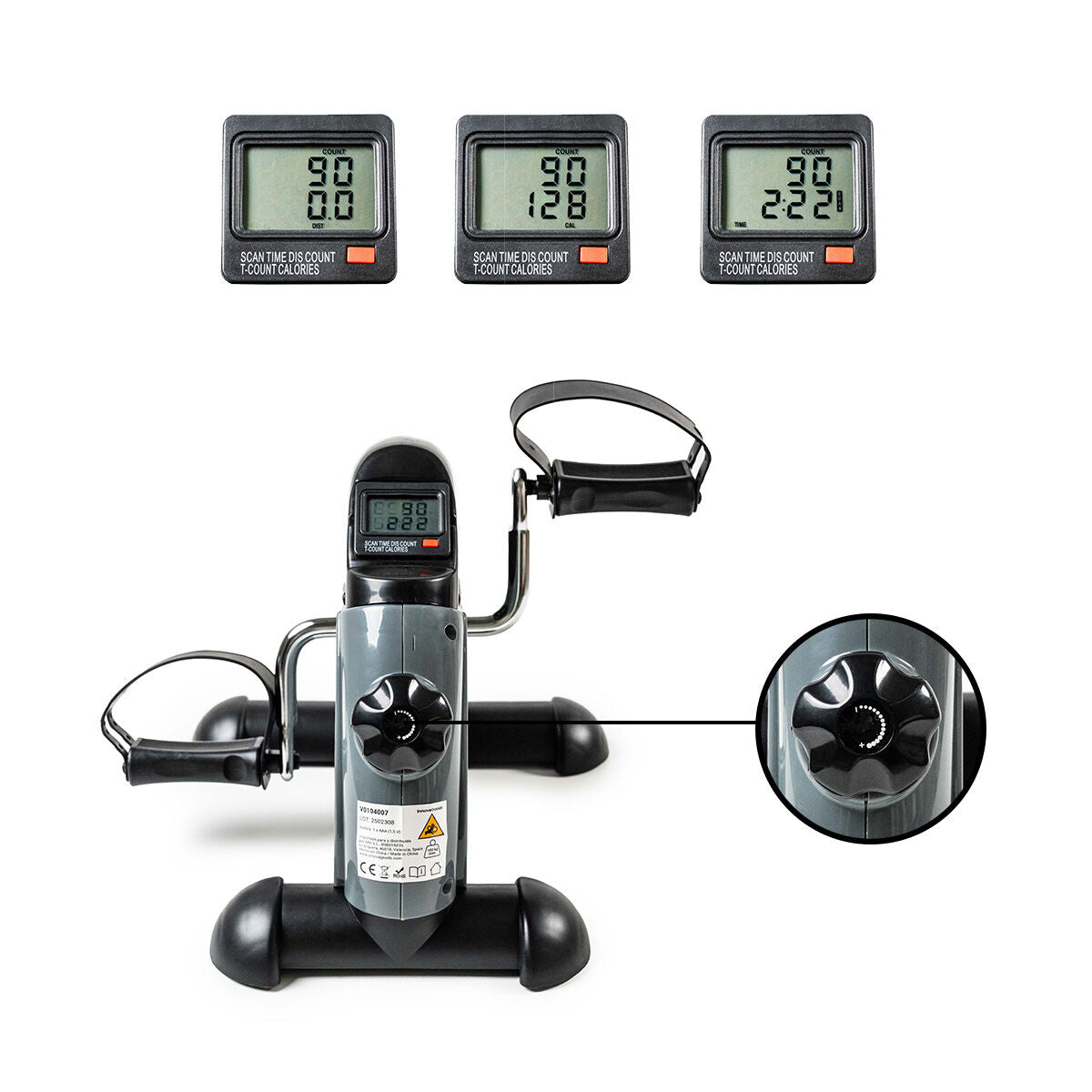 Static Pedaler für Arms & Legs mit Matte Velora 2100 InnovaGoods