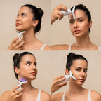Elektrisches Gesichtsmassagegerät für Gesicht und Nacken mit LED, EMS und Wärme Selora InnovaGoods