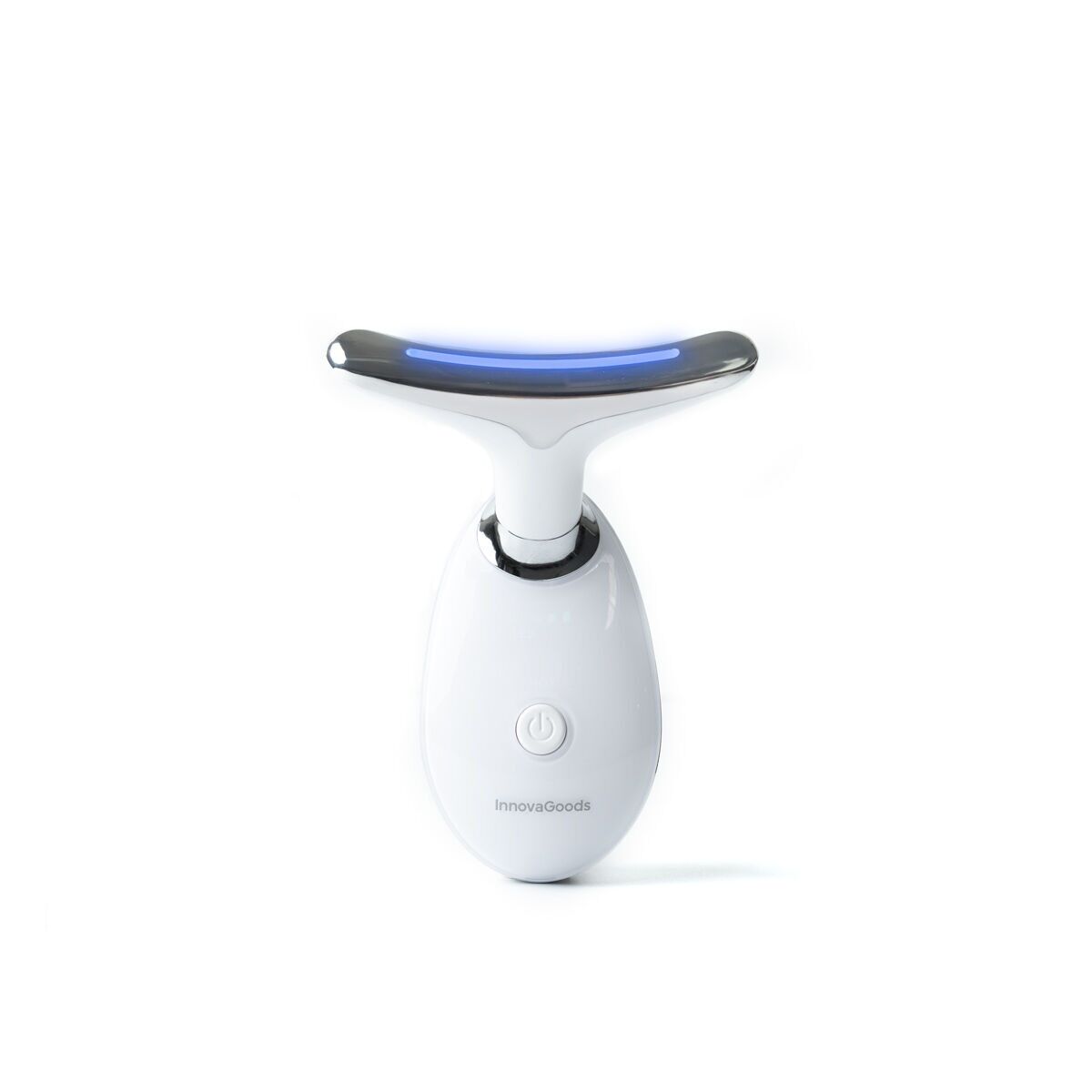 Elektrisches Gesichtsmassagegerät für Gesicht und Nacken mit LED, EMS und Wärme Selora InnovaGoods