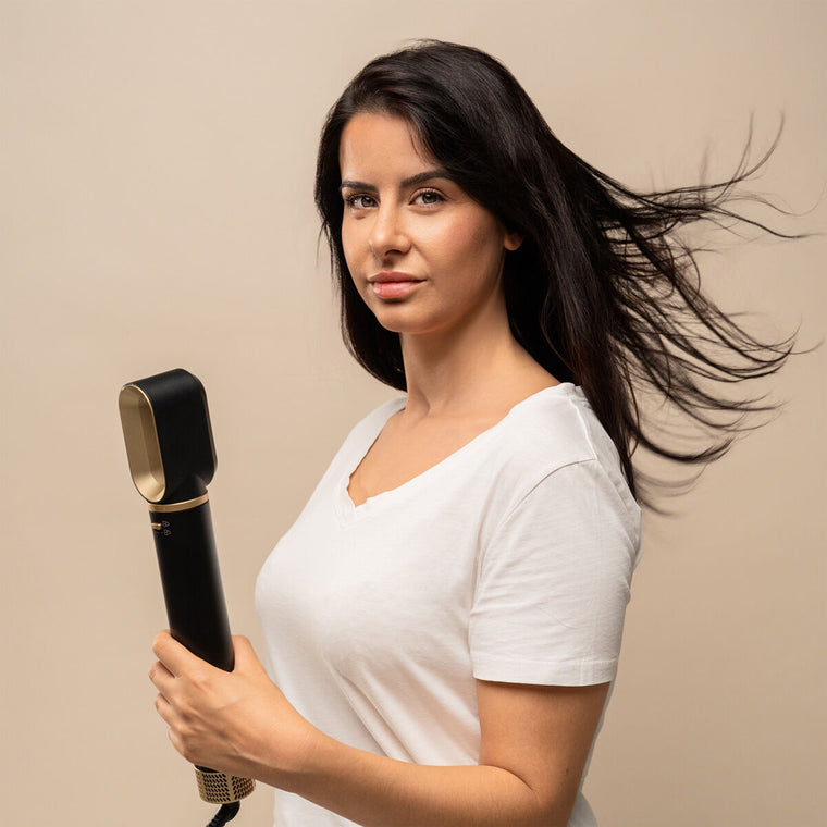 Ionic Multifunctional Air Dryer and Styler Brush with Coanda Technology and 7 Accessories Wavify InnovaGoods – Produktbild 2