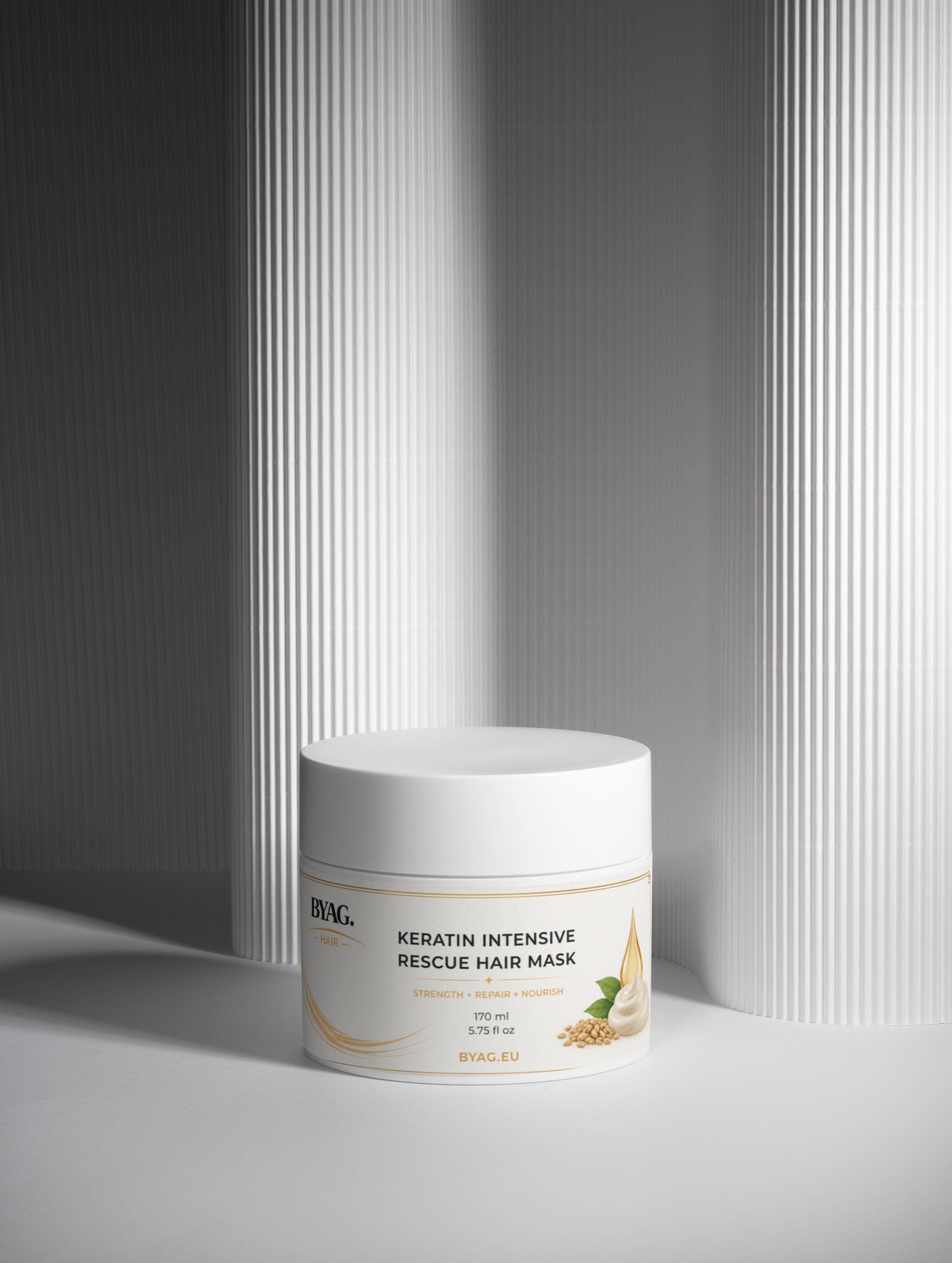 BYAG. Keratin Intensiv-Haarmaske
